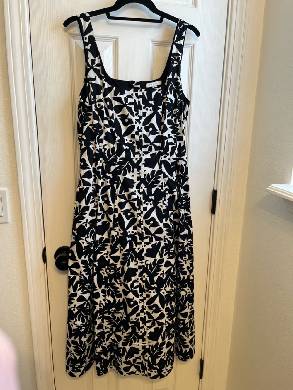 Free Assembly Black and White Floral Sundress